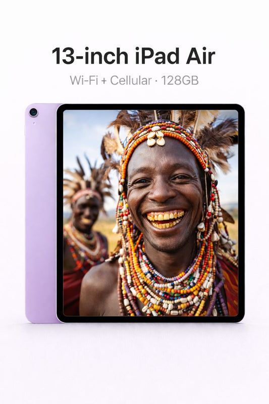 13-inch iPad Air Wi-Fi + Cellular 128GB - Purple