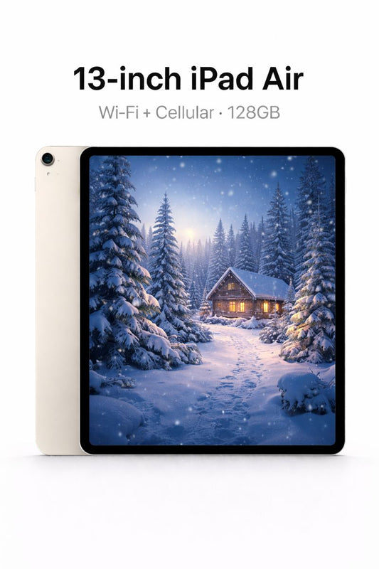 13-inch iPad Air Wi-Fi + Cellular 128GB - Starlight