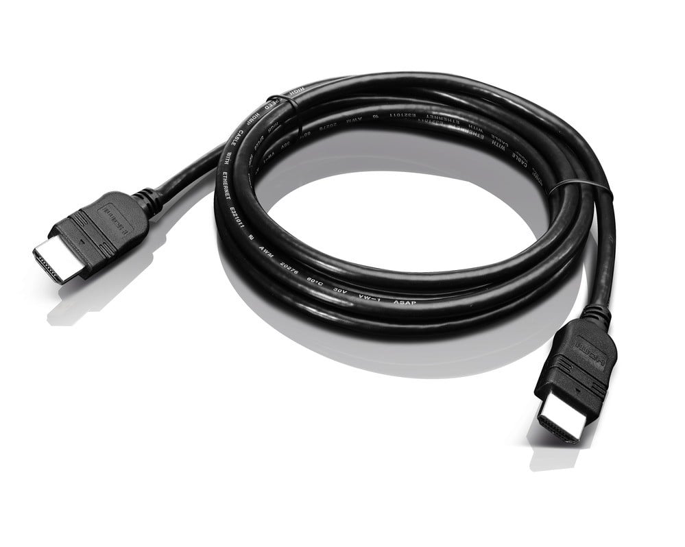 Lenovo 2.0m HDMI to HDMI cable 2m HDMI Type A (Standard) Black