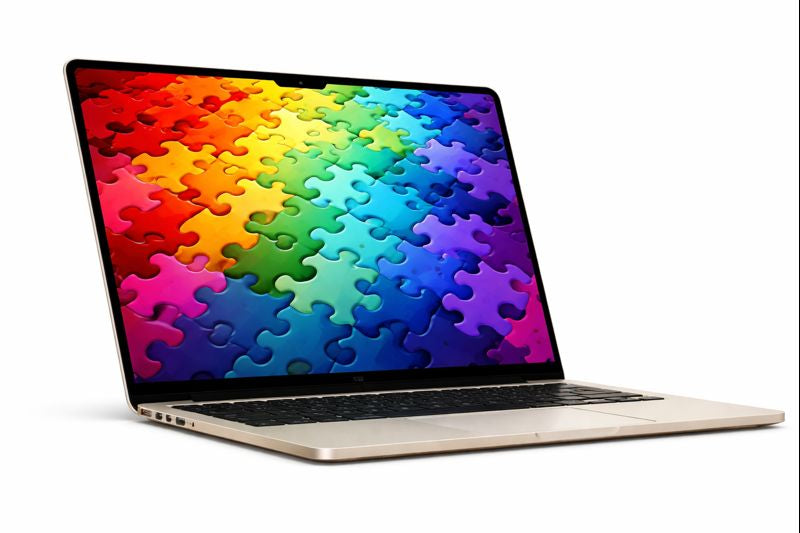 15-inch MacBook Air: Apple M4 chip with 10-core CPU and 10-core GPU, 24GB, 512GB SSD - Starlight