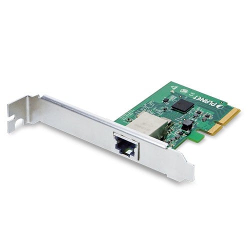 Planet ENW-9803 10GBase-T PCI Express Server Adapter, Multi-speed: 10G/5G/2.5G/1G/100M (RJ45 Copper, 100m, Low-profile)