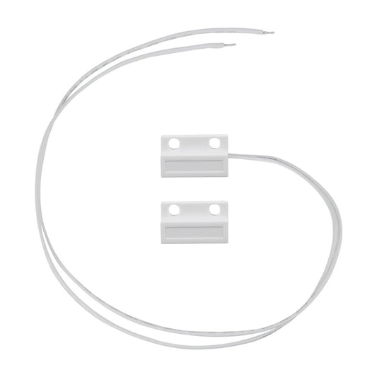 BCS PA-MSP02 Mini white plastic contact sensor with cable (20 pcs)