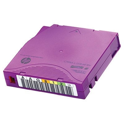HPE LTO-6 Ultrium Non-Custom Label 20 Tapes