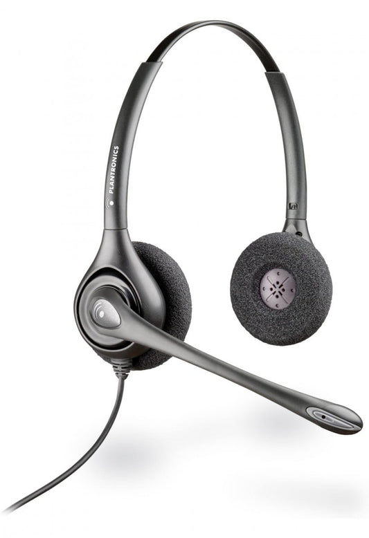 HP Poly HW261N Supraplus Binaural Dual Headset +Pouch EMEA-INTL English Loc-Euro plug