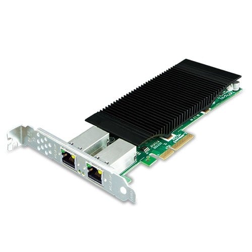 Planet ENW-9720P 2-Port 10/100/1000T 802.3at PoE+ PCI Express Server Adapter (60W PoE budget, PCIe x4, -10 to 60 C, Intel Ethernet Controller)