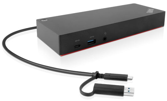 Lenovo 40AF0135EU notebook dock/port replicator Wired Black
