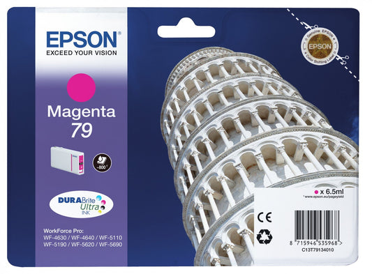 EPSON Singlepack Magenta 79 DURABrite Ultra Ink