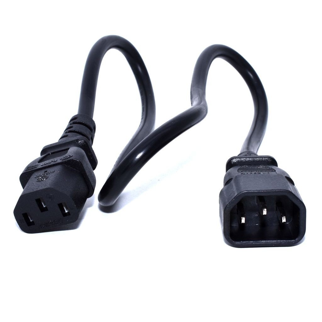 Zebra CS-CAB-IEC power cable Black 19.7" (0.5 m) C13 coupler C14 coupler