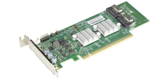 Supermicro AOC-SLG4-4E4T-O 4-Port Retimer, x16 PCIe Gen 4,RoHS (AOC-SLG4-4E4T-O)