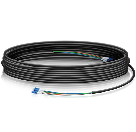 Ubiquiti FC-SM-300 Networks Single-Mode LC Fiber Cable fibre optic cable 91.44 m Black