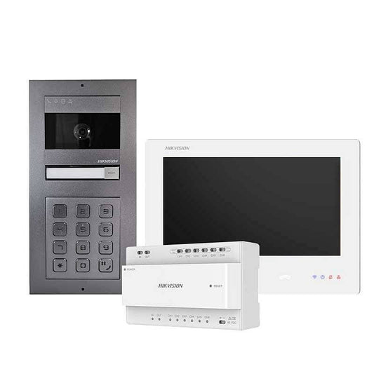 Hikvision DS-KIS704EY-ACW2/Aluminum 2-wire HD KIT