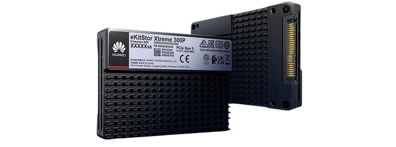 Huawei eKitStor Xtreme 300P 32Gb/s HSSD-E026T4P5V0N 3DWPD,STLZ5SSD6400,eKitStor Xtreme 300P PCIe 5.0 6.4TB SSD NVMe Disk Unit(2.5"),sectorsize-512,BJ - HSSD-E02
