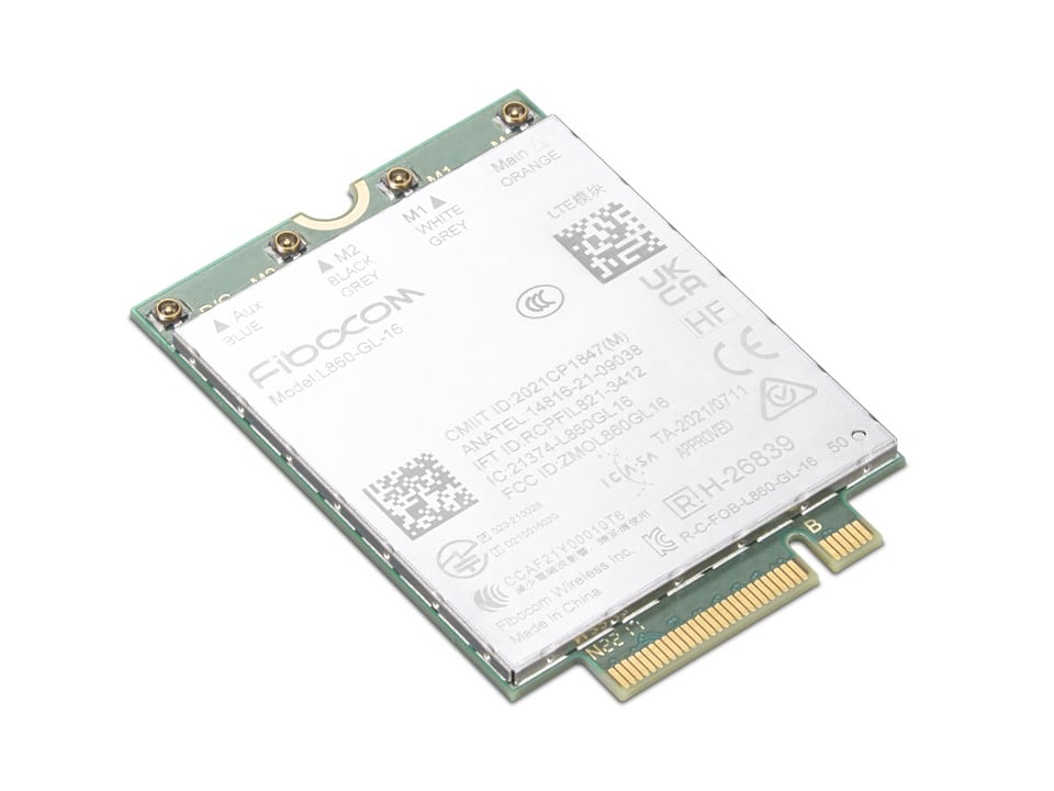 ThinkPad Fibocom L860-GL-16 4G LTE CAT16 M.2 WWAN Module