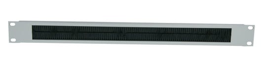 Intellinet 712477 48.3cm 1U Cable Management Brush Panel in Gray