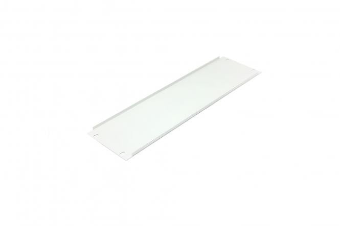 3U rack blank panel for 19" Cabinet, Gray (RAL 7035)