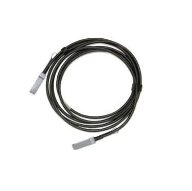 NVIDIA 100GBase Direct Attach Cable - QSFP28 to QSFP28 - 0.5m - Passive, Ethernet Support - Black