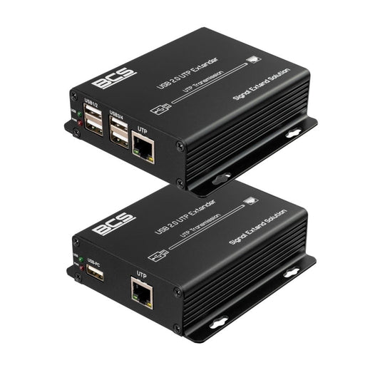 BCS BCS-UTP-4USB-SET(2) USB Extender over UTP Cable up to 100m, Supports 4 Devices