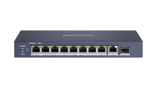 Hikvision DS-3E0510HP-E 8 Port Gigabit Unmanaged POE Switch