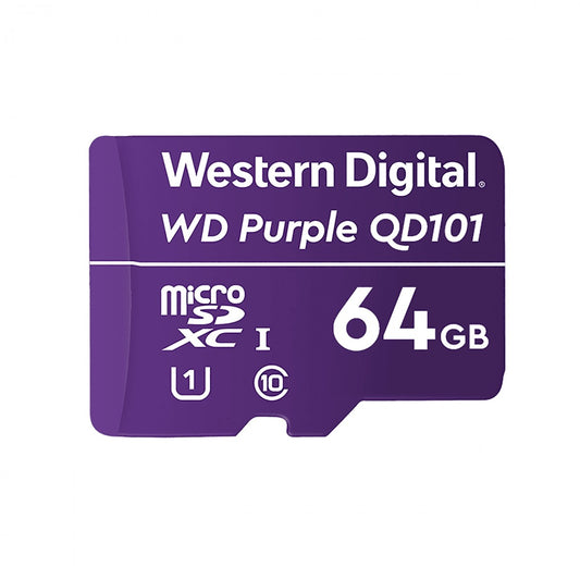 WD Purple 64GB microSDXC memory card