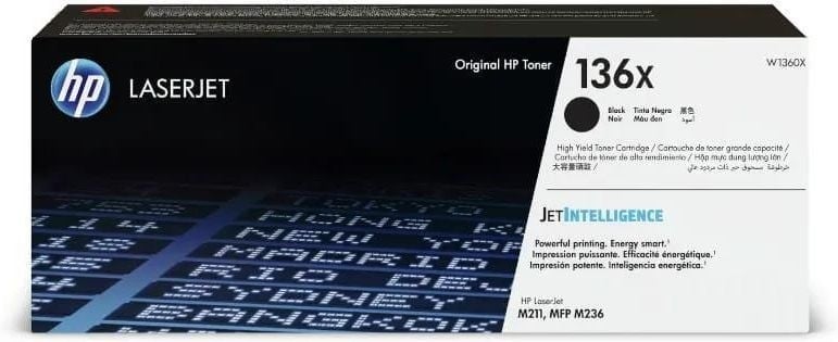 HP 136X original toner - black (W1360X)