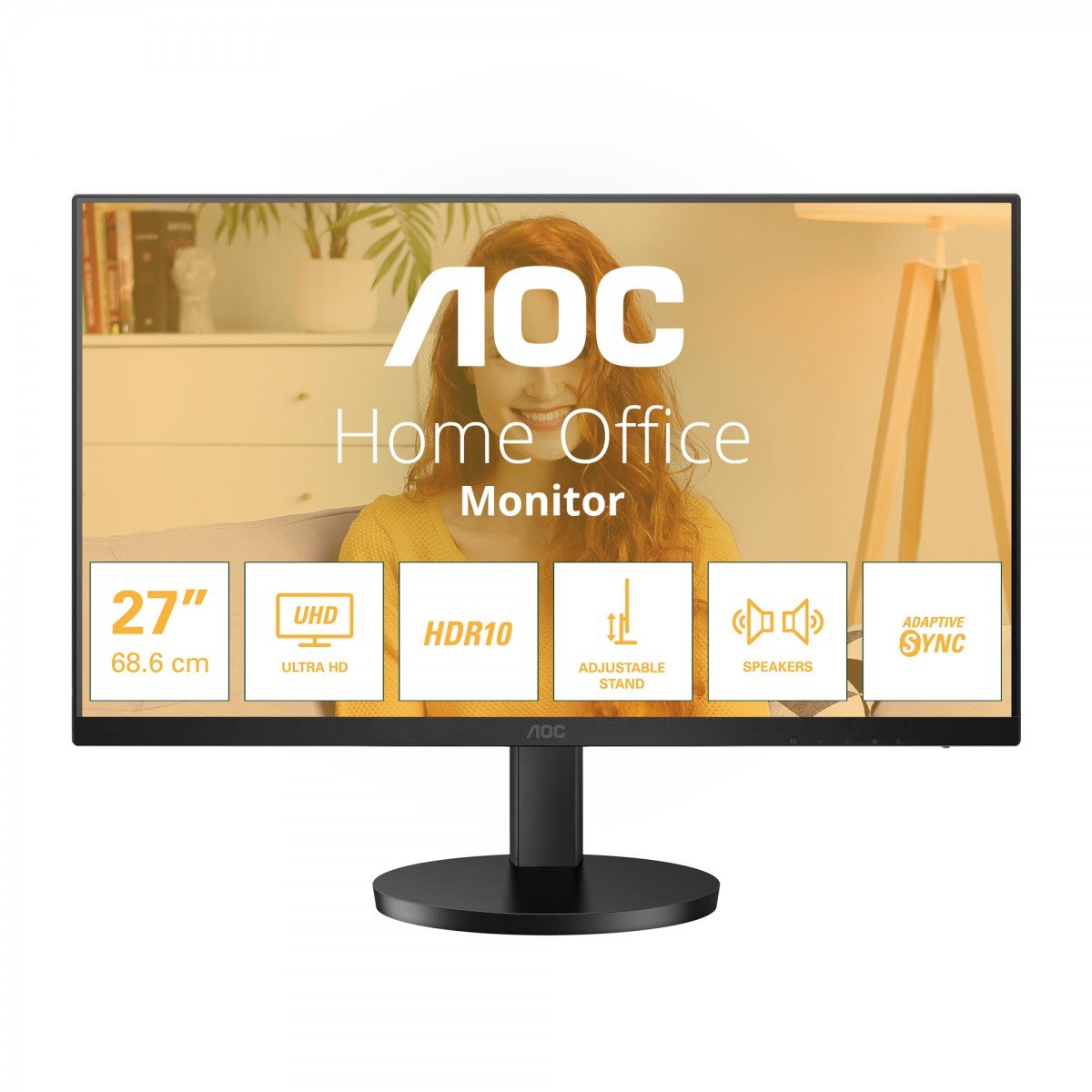 Monitor AOC 27" U27B3AF IPS 4K HDMIx2 DP