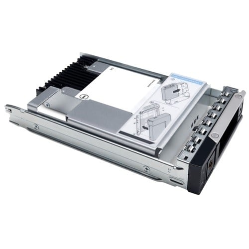 DELL 480GB SSD SATA Read Intensive 6Gbps 512e 2.5inch with 3.5inch HYB Carrier 1DWPD CK