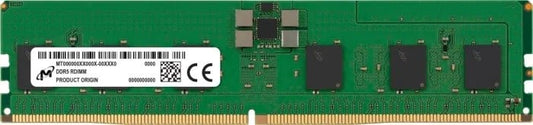 Micron RDIMM DDR5 16GB 1Rx8 5600MHz PC5-44800 ECC REGISTERED | MTC10F1084S1RC56BD1R