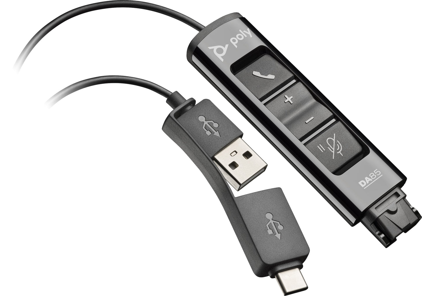 Poly DA85 USB to QD Adapter 786C7AA