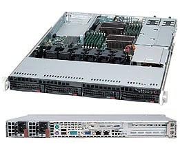 Supermicro SuperChassis 815TQC-R706WB2 Rack Black 750 W