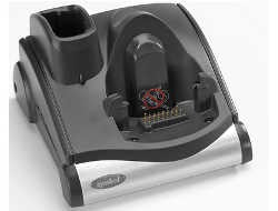 1-Slot Serial/USB Cradle - Black - Motorola MC9090-G - MC9090-S - MC9097 - MC9090-G RFID - MC9090-K