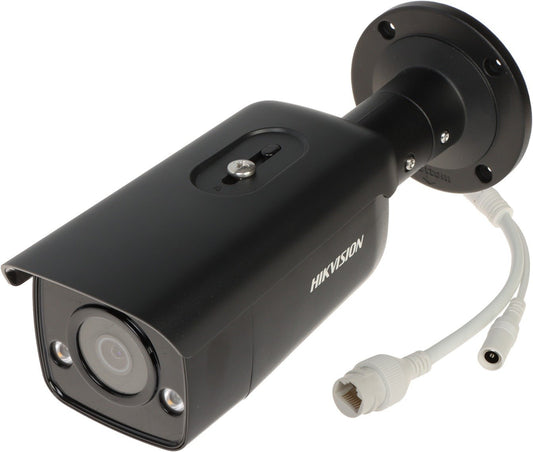 Hikvision DS-2CD2T87G2-L(2.8mm)(C)(BLACK) 4 K ColorVu Fixed Bullet Network Camera