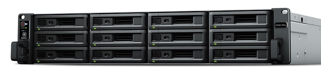 Synology RackStation RS3621RPXS - Storage server - Rack (2U) - Intel® Xeon® - D-1531 - Black (RS3621RPXS)