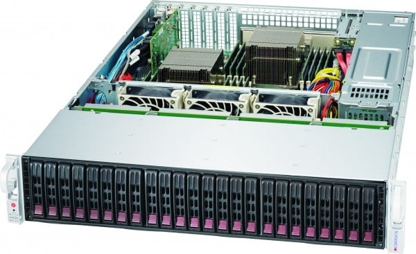 Supermicro SuperChassis 216BE1C4-R1K23LPB Rack Black 1200 W