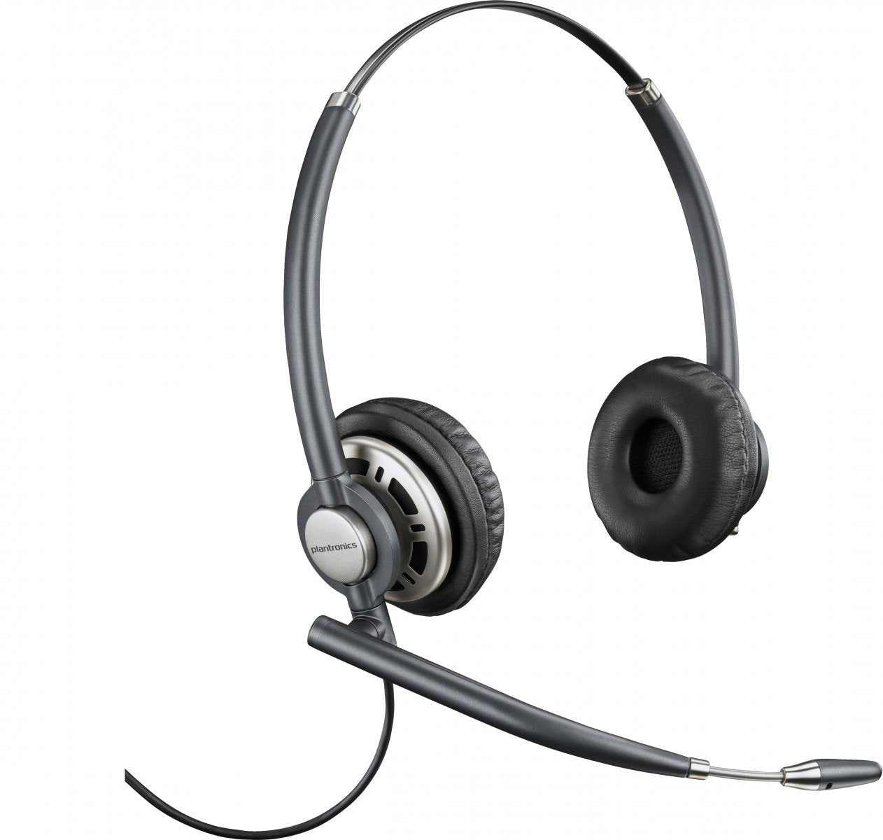 HP POLY EncorePro HW720 On-Ear Headset - USB-A Connection - Black