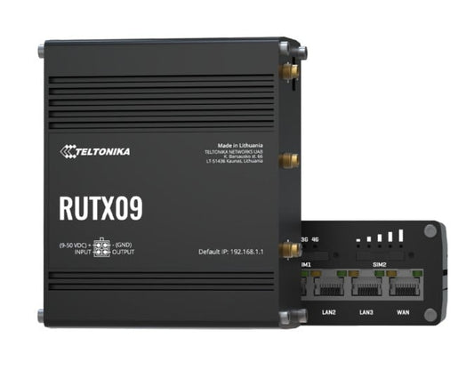 TELTONIKA NETWORKS RUTX09 Dual SIM 4G/LTE Router