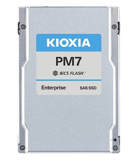 Kioxia SSD PM7-R 15.36TB 2.5'' (15mm) SAS 24Gb/s SED Read Intensive DWPD 1 | KPM7VRUG15T3