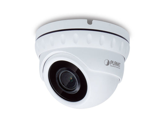 Planet ICA-M4580P H.265 5 Mega-pixel Smart IR Dome IP Camera with Remote Focus and Zoom:2.7~15mm Motor Lens with 5x Zoom, SmartSens CMOS sensor, H.265(+)/H.264(