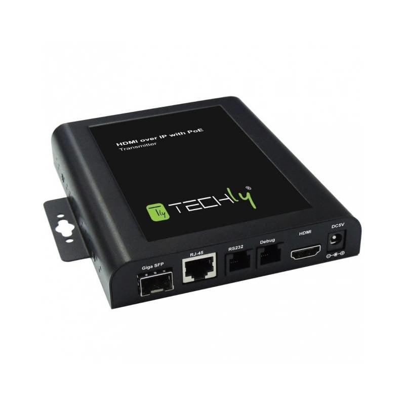HDMI Extender Transmitter over Cat5/Cat6 with RJ45 and PoE – Up to 100 m, TV Wall Use
