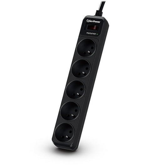 CyberPower B0520SC0-FR surge protector Black 5 AC outlet(s) 200 - 250 V 1.8 m
