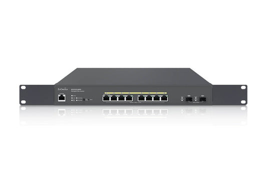Switch zarz?dzalny 8x RJ45 2.5GbE PoE+ 240W, 2x SFP+, EnGenius Cloud