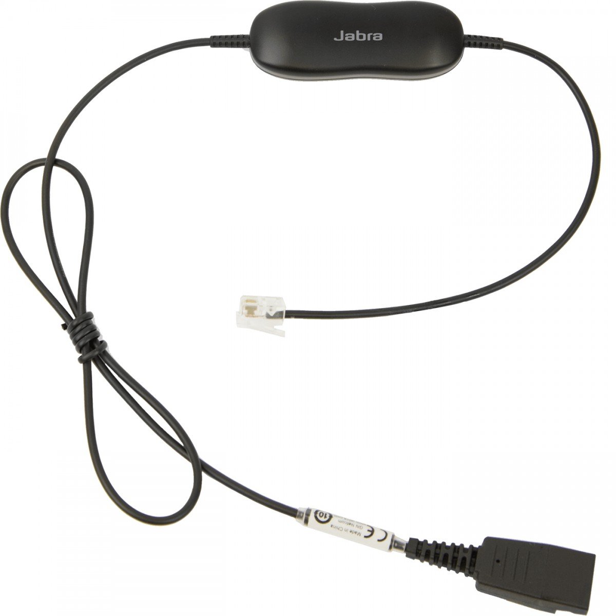 Smart Cord, QD to RJ9, straight, with 8-position switch configurator, for Avaya one-X Telephone system ( for 96XX Series)