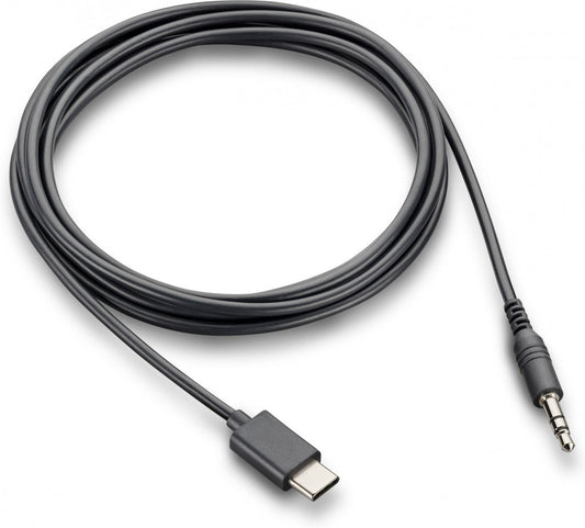 Poly Voyager Surround 80/85 UC 3.5mm Audio Adapter Cable 9C6M4AA
