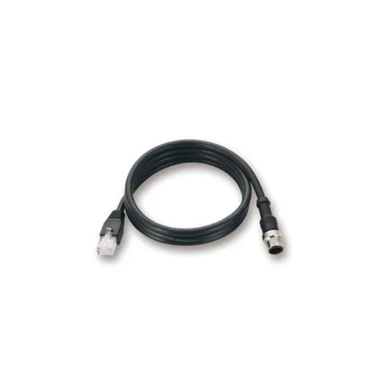 Planet CB-M12D4MRJ-1000 4-Pin D-Coding M12 Male to RJ-45 Ethernet Cable, 10 meters