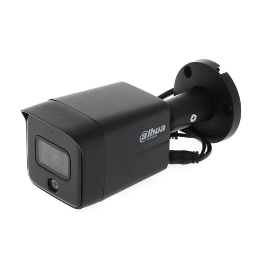Dahua IPC-HFW1639TC-A-IL-0280B-S6-BLACK 6MP Smart Bullet Camera, 2.8mm, IR 30m, DWDR, PoE, Black, IP67