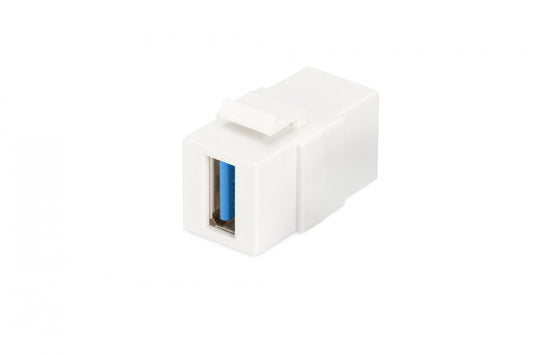 USB 3.0 Keystone Jack for DN-93832, pure white (RAL 9003)