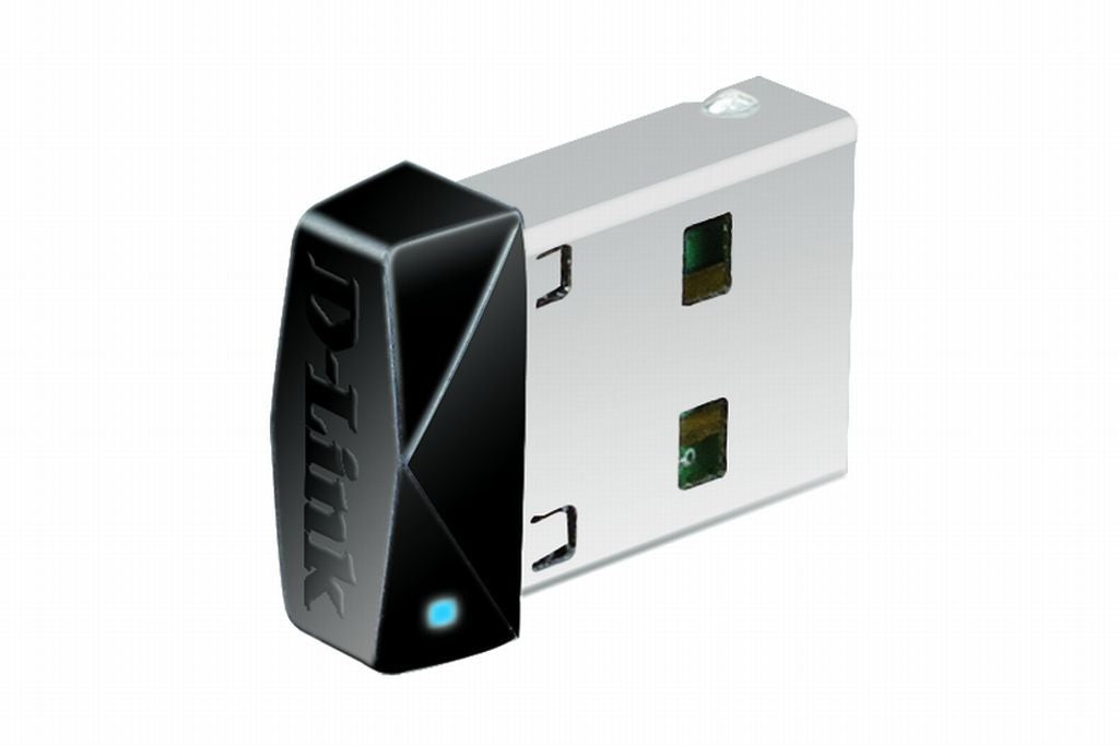 D-Link DWA-121 - Wireless - USB - WLAN - Wi-Fi 4 (802.11n) - 150 Mbit/s - Black (DWA-121)