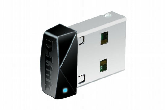 D-Link DWA-121 - Wireless - USB - WLAN - Wi-Fi 4 (802.11n) - 150 Mbit/s - Black (DWA-121)