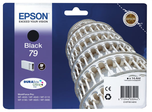 EPSON Singlepack Black 79 DURABrite Ultra Ink