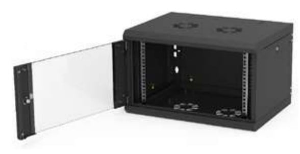 Back body for wall cabinet Z-Cube 150 - 15U, RAL 9005 (welded construction)