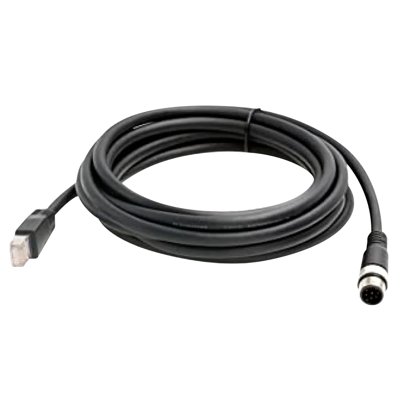 Planet CB-M12A8MRJ-200 8-Pin A-Coding M12 male to RJ45 Ethernet Cable, 2 meters